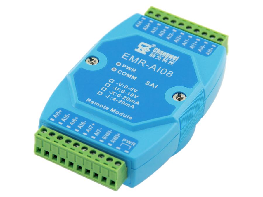 EMR-AI08系列智能八路模擬量輸入信號采集模塊