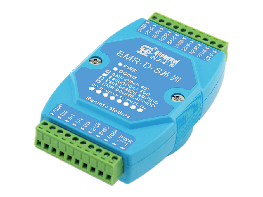 EMR-DO04S 四路繼電器輸出模塊 智能開關(guān)量控制模塊 可設(shè)置上電后常開常閉狀態(tài)